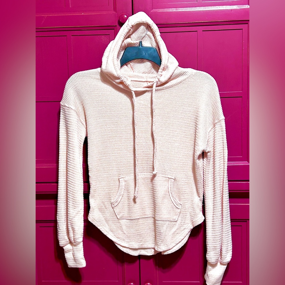 SO Light Pink Hooded Sweater